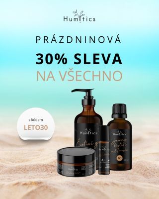 🏖️ Letní péče, jakou si zasloužíte. Celé léto teď voní ještě krásněji – s 30% slevou na všechno z přírodní kosmetiky...