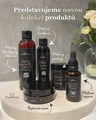 ✨ Novinky Humitics jsou tady! ✨ Od začátku roku jsme pro vás tvořili pět unikátních produktů, díky kterým je péče o pleť...
